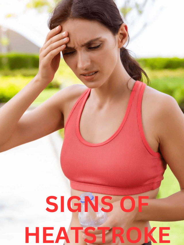 Signs of heat stroke