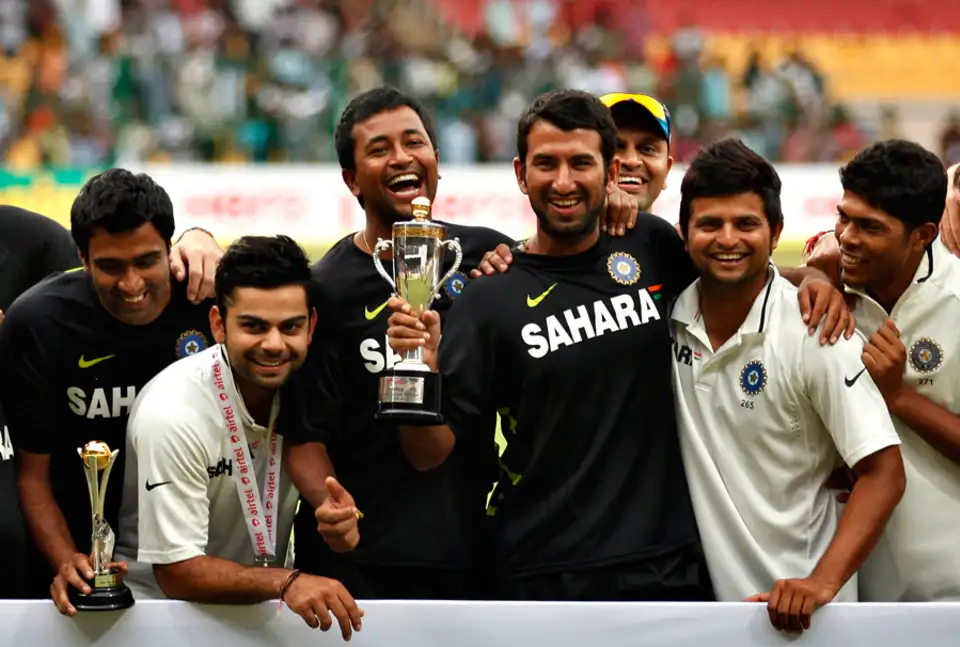 India Vs New Zealand Test Series In 2012. Image Source - Associate Press.