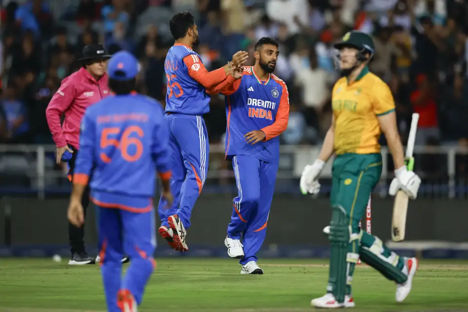 RSA Vs IND: India Won The Four Match Series By A Margin of 3-1. Image Source - AFP And Getty Images.