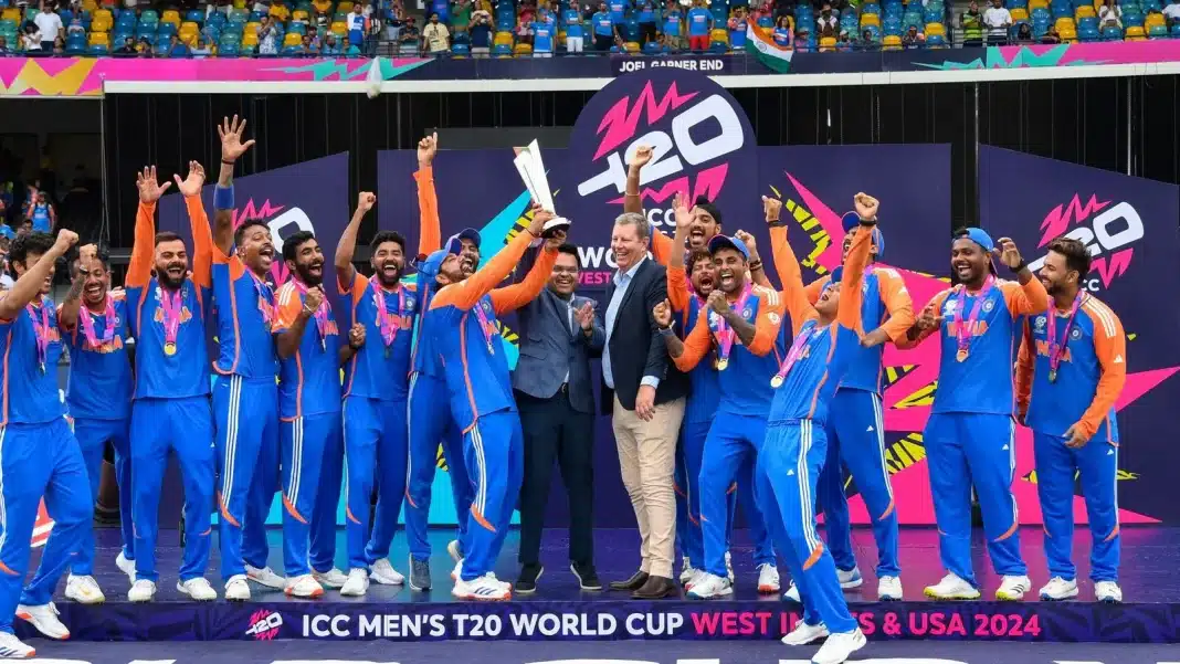 India: The T20 World Cup Win In 2024 Was The Icing On The Cake. Image Source - AFP.