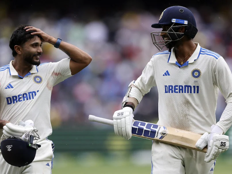 Australia Vs India: Washi And Nitish Helped India To Recover A Bit At MCG. Image Source - AFP.