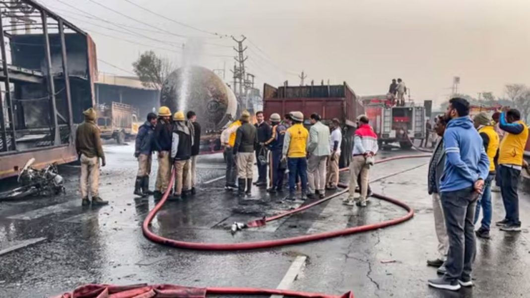 LPG Tanker Blast in Jaipur