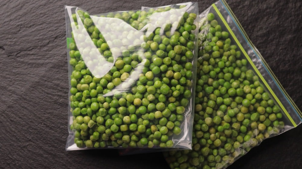 Best Way to Store Green Peas