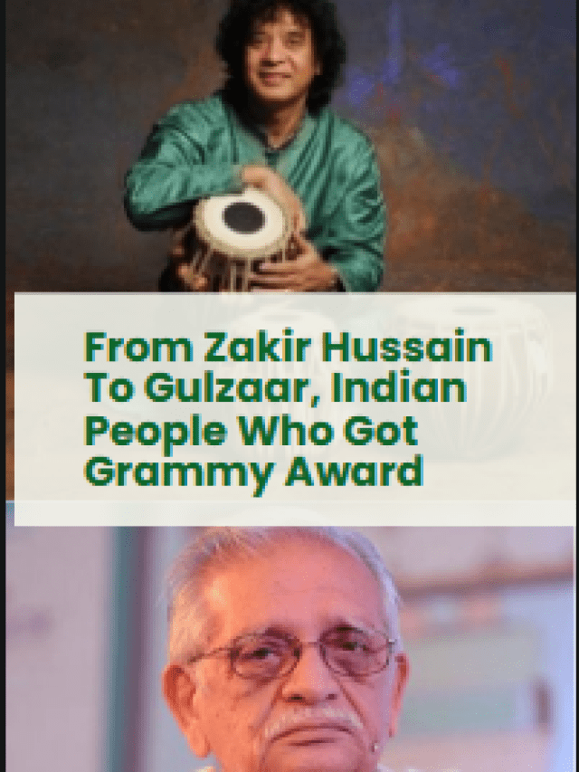 From Zakir Hussain To Gulzaar, Indian People Who Got Grammy Award