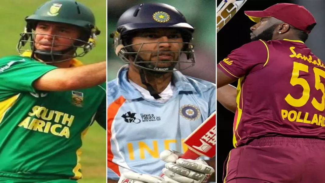 Herschelle Gibbs, Yuvraj Singh and Kieron Pollard Have Amassed A Common Feat In International Cricket.