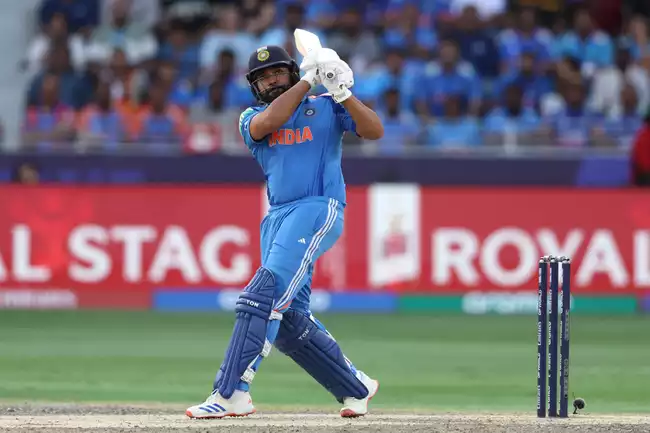 rohit sharma set the tone with