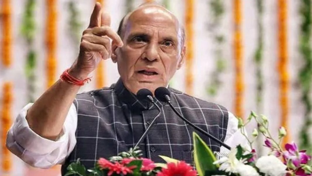 Rajnath Singh Puts Pakistan on Notice