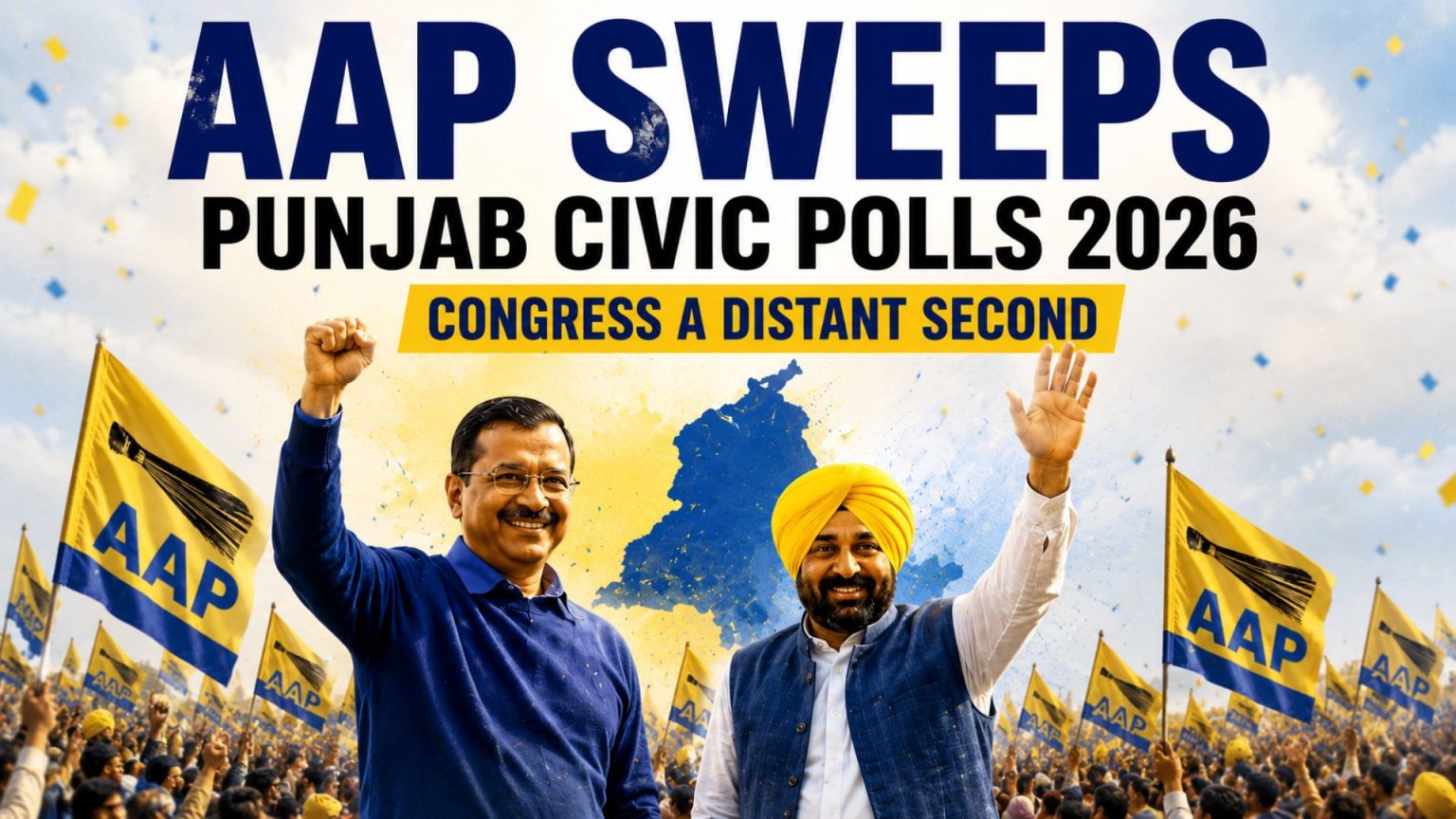 Punjab Civic Body Polls 2026 Results: AAP Sweeps Elections