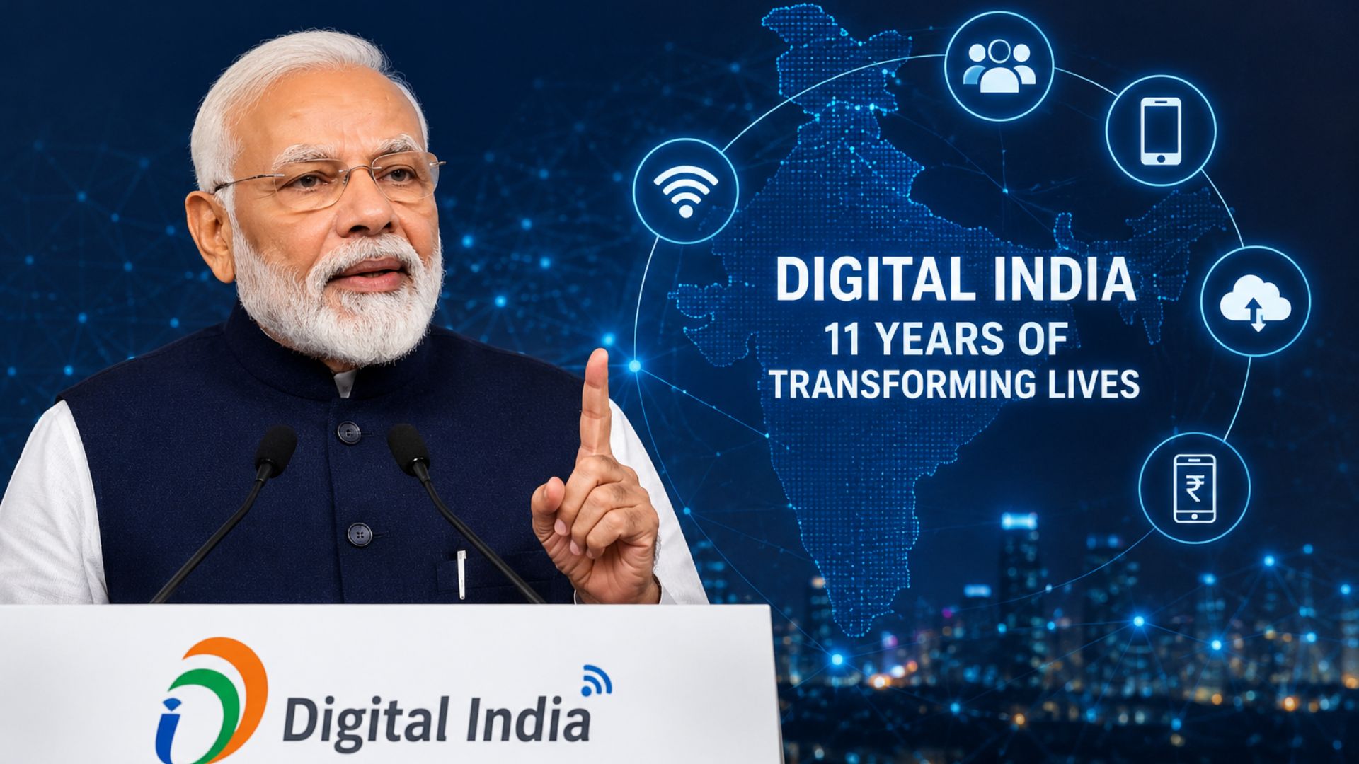 Digital India Completes 11 Years:Tool forEmpowering Millions
