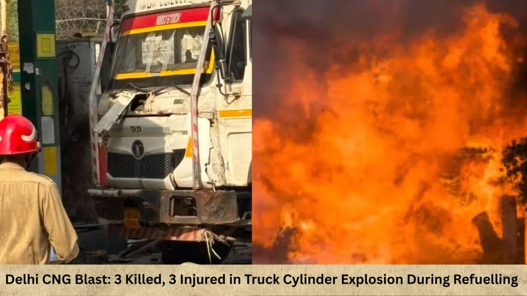 Delhi CNG Blast: Blast at CNG station near Tikri Kalan Metro Station leaves three workers dead and three others seriously injured; authorities begin probe into the cause