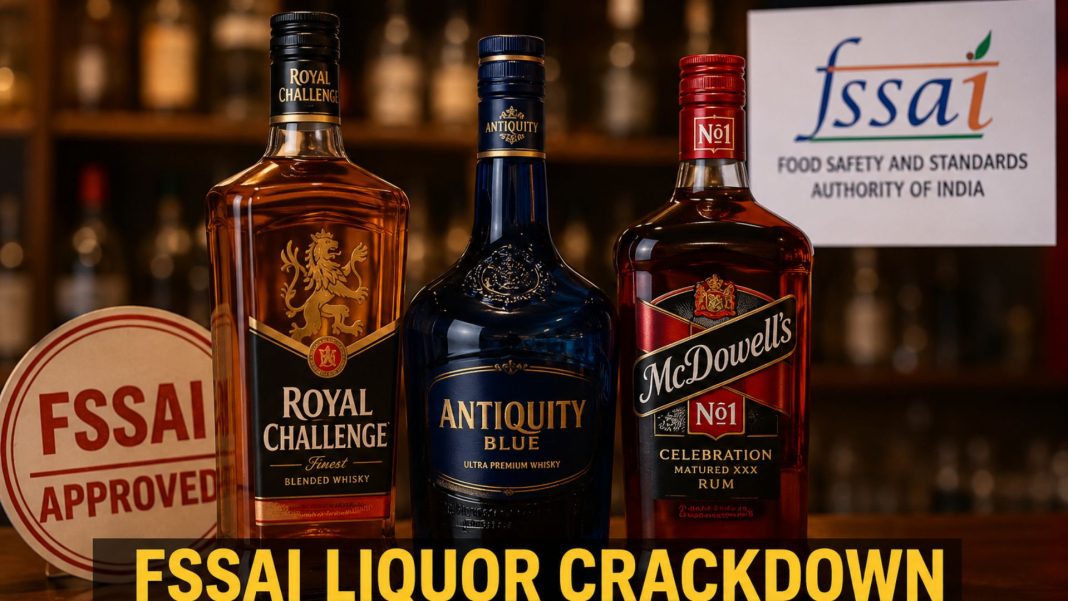 FSSAI Liquor Crackdown: Global spirits leader Diageo and its Indian subsidiary, United Spirits Limited (USL), have agreed to modify the recipes of several flagship whisky and rum offerings in India.