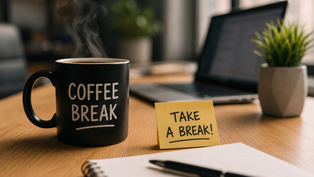 Five-Minute Coffee Break Productivity: It is 3:00 PM on a demanding workday. You have been staring at the exact same complex spreadsheet for over an hour, emails continue to pile up, your neck feels tight, and your brain is operating at half speed.