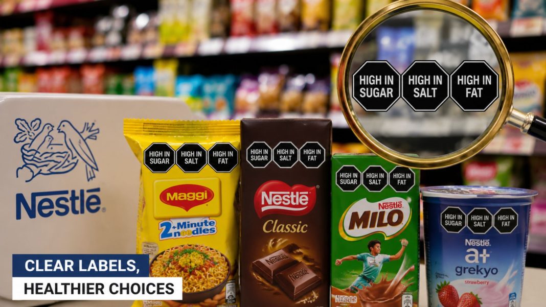 India’s Front-of-Pack Food Warning Labels: India’s fast-moving consumer goods (FMCG) market is undergoing intense regulatory and public scrutiny over the nutritional quality of packaged foods.
