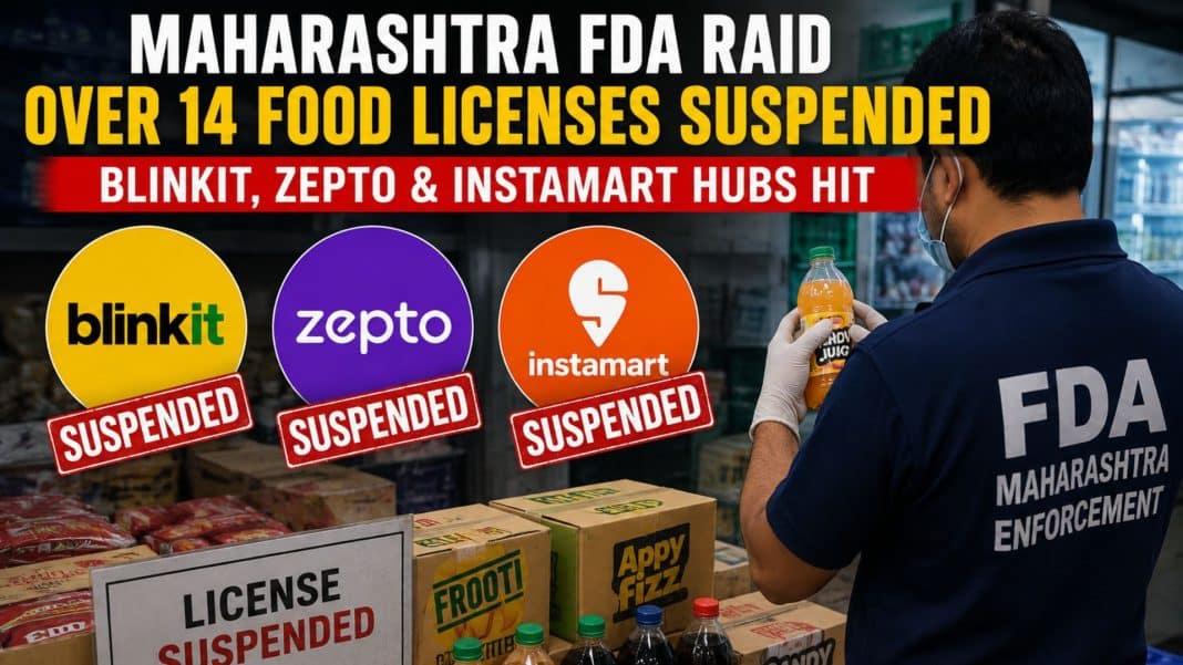 Maharashtra FDA Raid: The Maharashtra Food and Drug Administration (FDA) has significantly intensified its statewide crackdown on food safety and hygiene violations.
