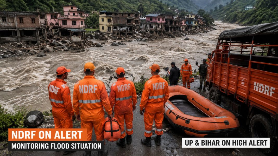 Nepal Flash Floods: Following catastrophic flash floods triggered upstream in Nepal, Indian disaster management authorities have initiated large-scale precautionary measures across border districts in Uttar Pradesh and Bihar.
