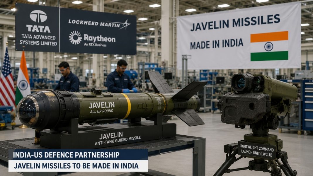 Tata to Make US Javelin Missiles in India: In a major development for India's aerospace and defence manufacturing sector, Tata Advanced Systems Limited (TASL) has entered into a Memorandum of Understanding (MoU) with the Javelin Joint Venture (JJV) a partnership between defense giants Lockheed Martin and Raytheon (an RTX business) to explore the co-production of the Javelin All Up Round (AUR) missile in India.