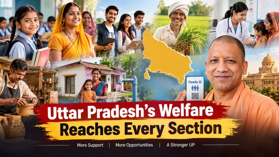 Expansion of Welfare Schemes in Uttar Pradesh: The welfare architecture of Uttar Pradesh has undergone a structural transformation over the past decade.