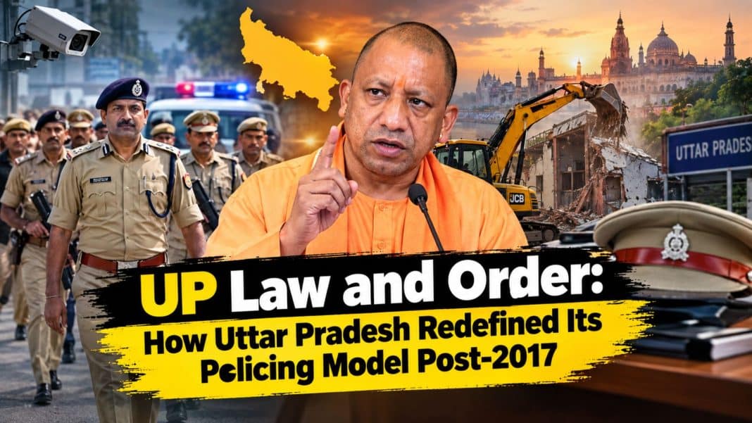 UP Law and Order: For decades, public discussions around Uttar Pradesh’s governance frequently landed on a single critical concern: security. Prior to 2017, issues such as gang violence, extortion, abductions, and communal riots heavily dominated regional narratives.