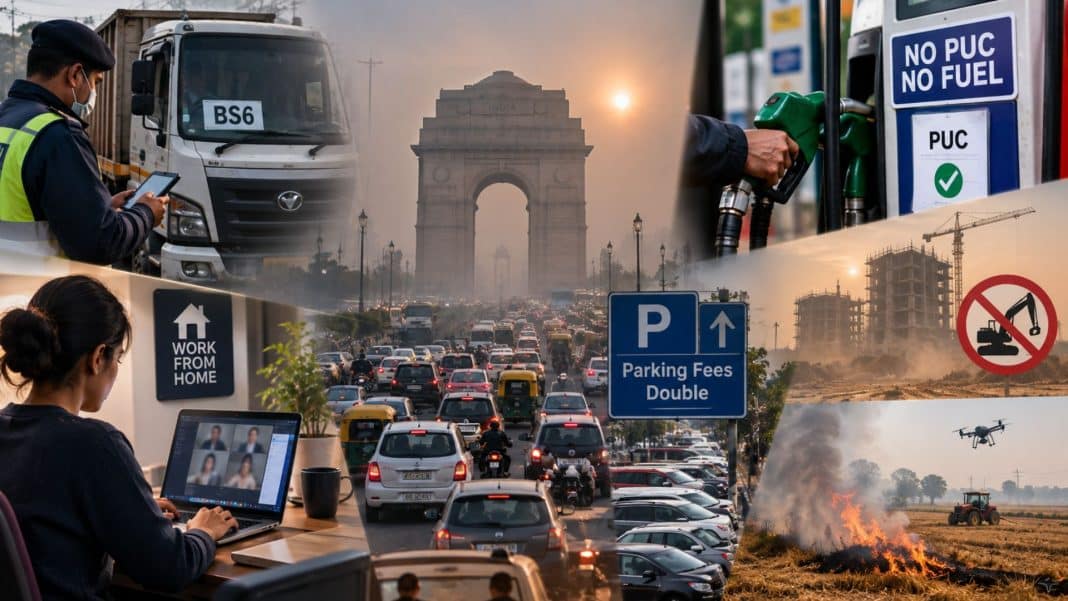 Delhi Pollution Rules From Nov 1: With winter approaching and air quality indices beginning to slip into concerning categories across the national capital region, the Delhi administration has announced a robust set of emergency anti-pollution regulations.